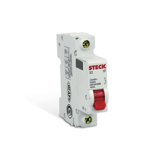 Disjuntor Bipolar Din 20A SDD62C20 - Steck