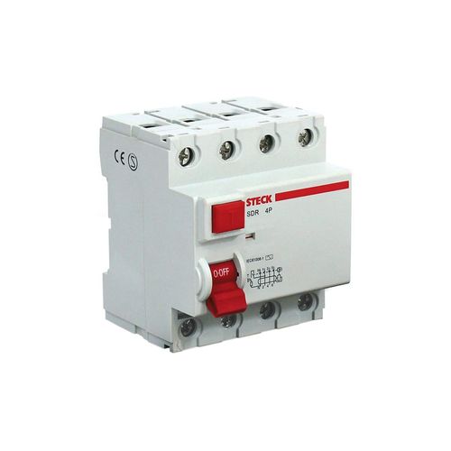Interruptor Diferencial ´DR´ 4 Polos 40A - Steck