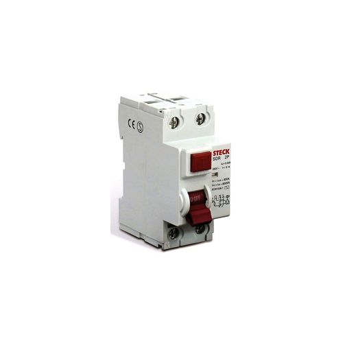 Interruptor Diferencial ´DR´ 2 Polos 25A - Steck