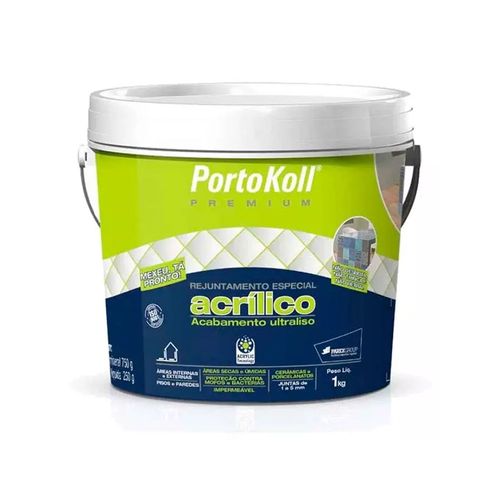 Rejunte Acrílico Premium Corda 1KG 96569 - Portokoll