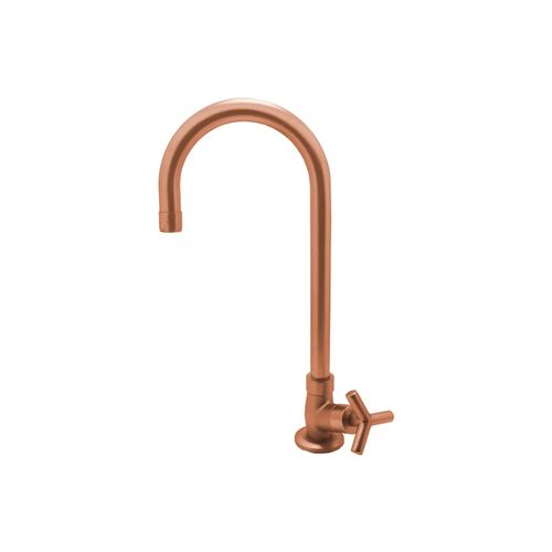 Torneira para Banheiro de Bancada Bica Alta 3096 C55 Cobre - Bognar