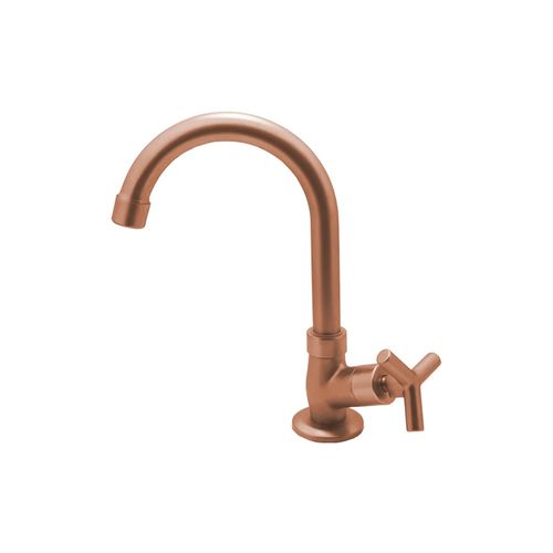 Torneira para Banheiro de Bancada Bica Baixa 3095 C55 Cobre - Bognar