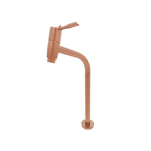 Torneira para Banheiro de Bancada Bica Média 3496 C61 Cobre - Bognar