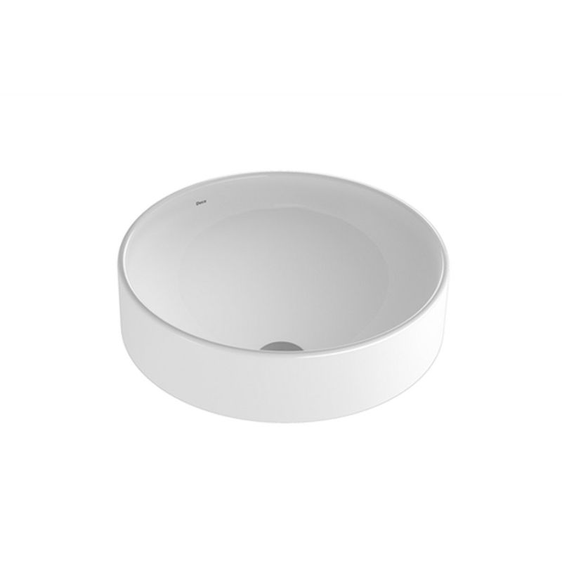 Cuba de Sobrepor Redonda 40cm Branco - L.1050.17 - Deca Cuba de Sobrepor Redonda 40cm Branco - L.1050.17 - Deca