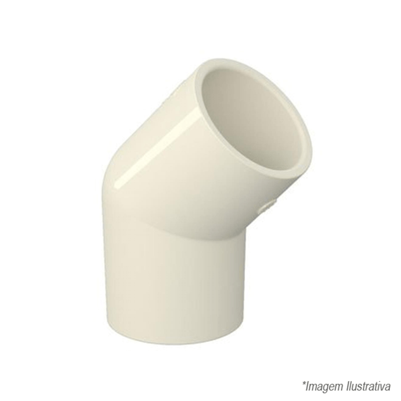 Joelho CPVC 45º Aquatherm 28mm 1´ - Tigre Joelho CPVC 45º Aquatherm 28mm 1´ - Tigre