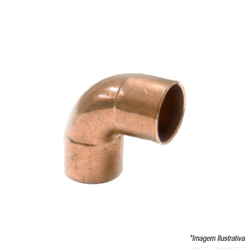 Cotovelo Cobre 90º 22mm 3/4´ - Eluma Cotovelo Cobre 90º 22mm 3/4´ - Eluma