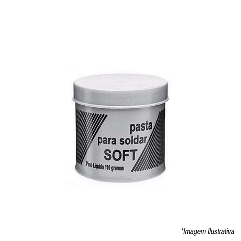 Pasta para Soldar 110g PS00PL11 Soft Metais Pasta para Soldar 110g PS00PL11 Soft Metais