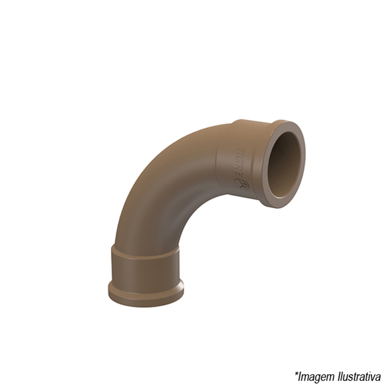 Curva PVC Soldálvel 90° Graus Tigre 25mm 3/4´ Curva PVC Soldálvel 90° Graus Tigre 25mm 3/4´