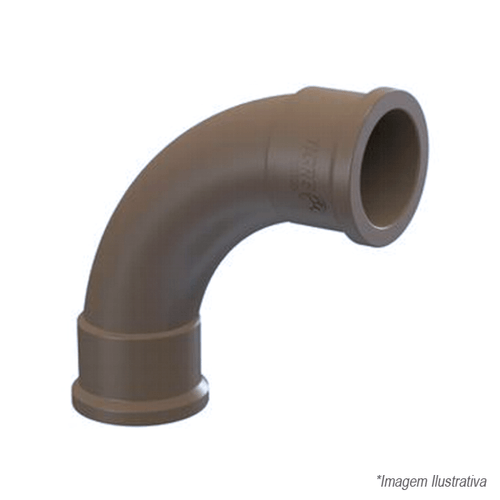 Curva PVC Soldável 90º Graus 40mm  1.1/4´- Tigre