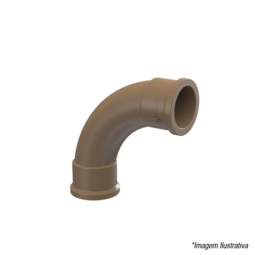 Curva PVC Soldável 90º Graus 110mm  4´ - Tigre