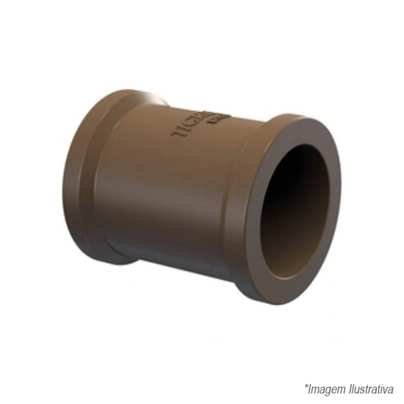 Luva PVC Soldável 40mm 1.1/4´ - Tigre Luva PVC Soldável 40mm 1.1/4´ - Tigre