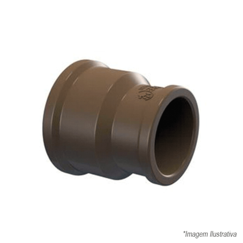 Luva de Redução PVC Soldável 32x25mm 1´x3/4´ - Tigre Luva de Redução PVC Soldável 32x25mm 1´x3/4´ - Tigre