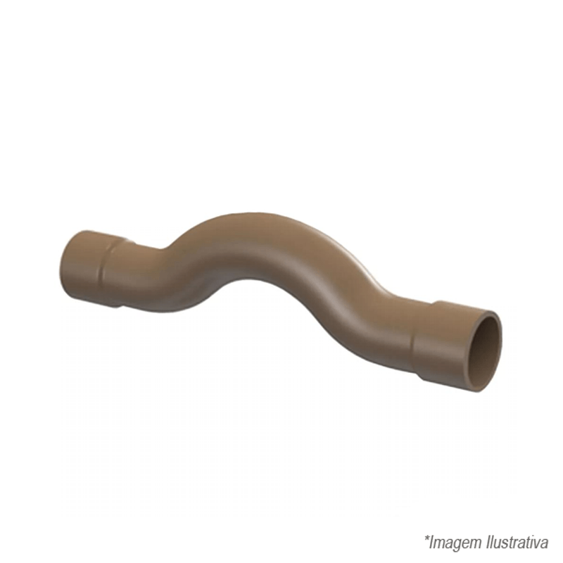 Curva Transposição PVC Soldável 25mm 3/4´ - Tigre Curva Transposição PVC Soldável 25mm 3/4´ - Tigre