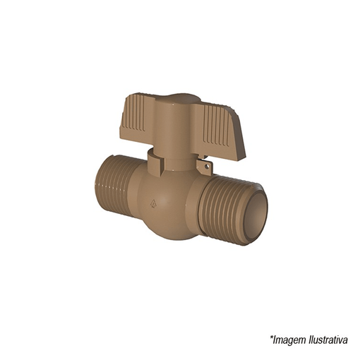 Registro Esfera Borboleta 3/4 Macho 100002626 Tigre