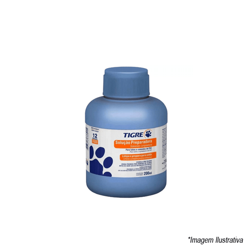 Solução Preparadora 200ml Cm3 - 54001207 - Tigre Solução Preparadora 200ml Cm3 - 54001207 - Tigre