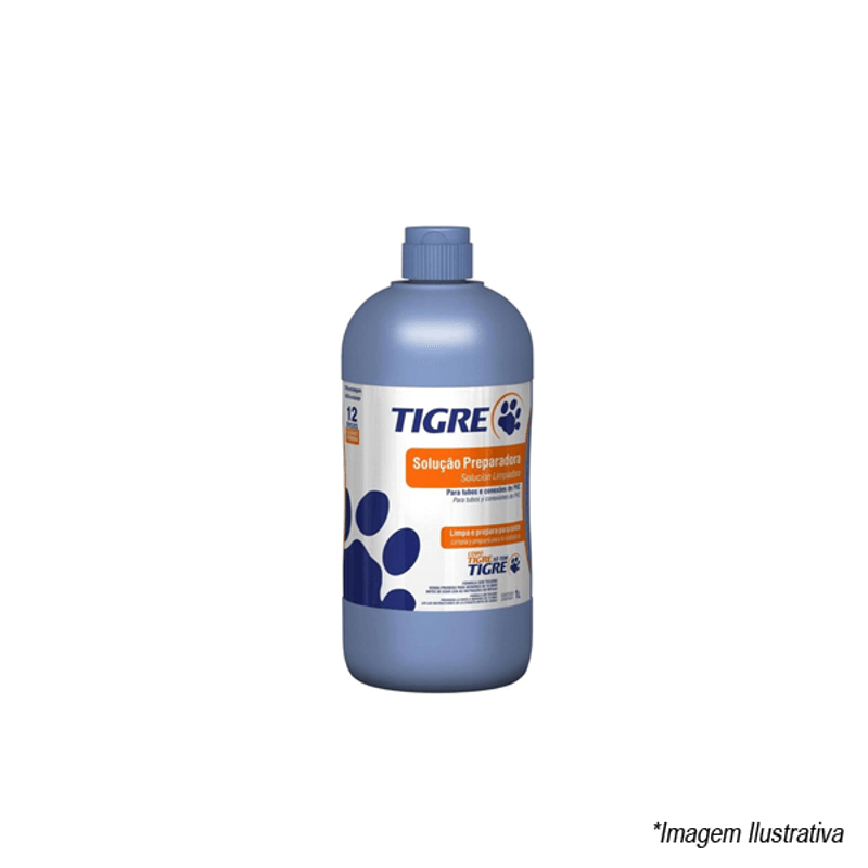 Solução Preparadora 1000ml Cm3 - 54010001 - Tigre Solução Preparadora 1000ml Cm3 - 54010001 - Tigre