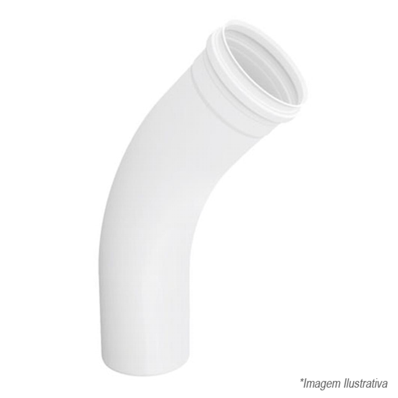 Curva 45º Longa Esgoto  75mm  3´ - Tigre Curva 45º Longa Esgoto  75mm  3´ - Tigre