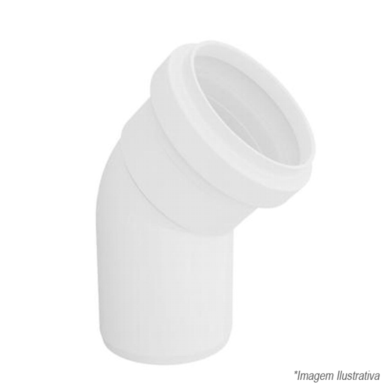 Joelho 45° Esgoto 200mm 8´ - Tigre Joelho 45° Esgoto 200mm 8´ - Tigre