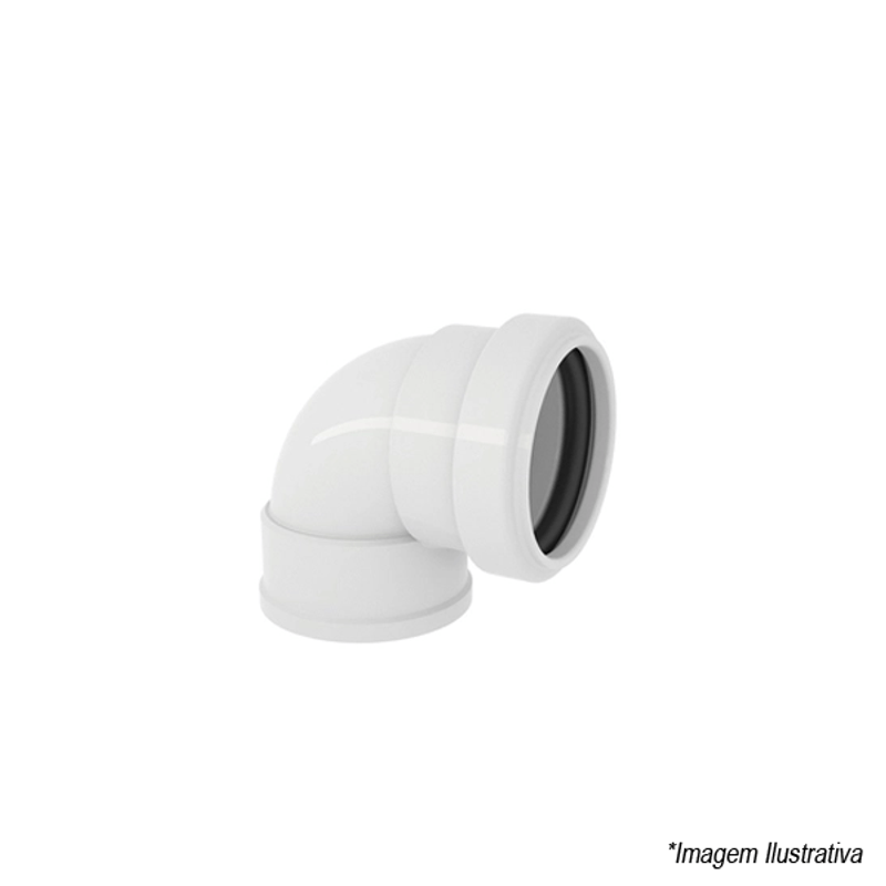 Joelho 45º Esgoto com Anel 40mm 1.1/2´ - Tigre Joelho 45º Esgoto com Anel 40mm 1.1/2´ - Tigre