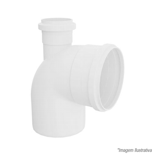Joelho 90° Esgoto com Visita  100x50mm  4´x2´ - Tigre