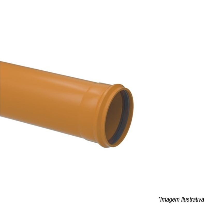 Tubo VinilFort 100mm Liso Coletor JEI NBR7362 11212662 Tigre Tubo VinilFort 100mm Liso Coletor JEI NBR7362 11212662 Tigre