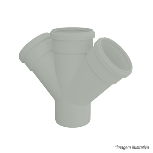 Junção Dupla Série R DN  100mm  4´ - Tigre