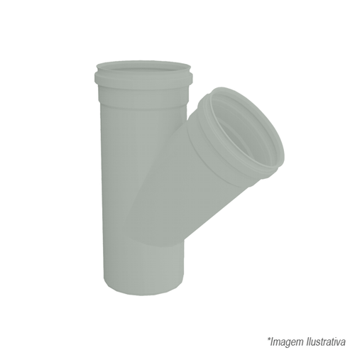 Junção Simples Esgoto R DN  150x150mm  6´x6´ - Tigre