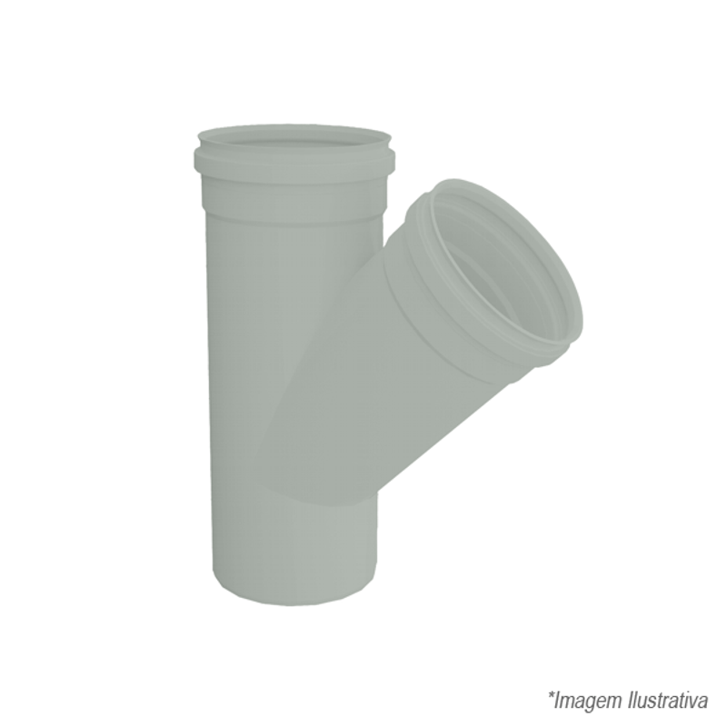 Junção Simples Esgoto R DN 150x150mm 6´x6´ - Tigre Junção Simples Esgoto R DN 150x150mm 6´x6´ - Tigre