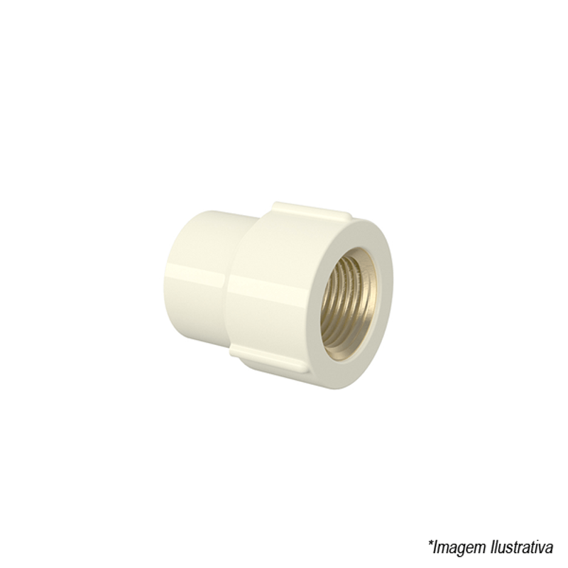 Luva CPVC de Transição Aquatherm 15x1/2´  Tigre Luva CPVC de Transição Aquatherm 15x1/2´  Tigre