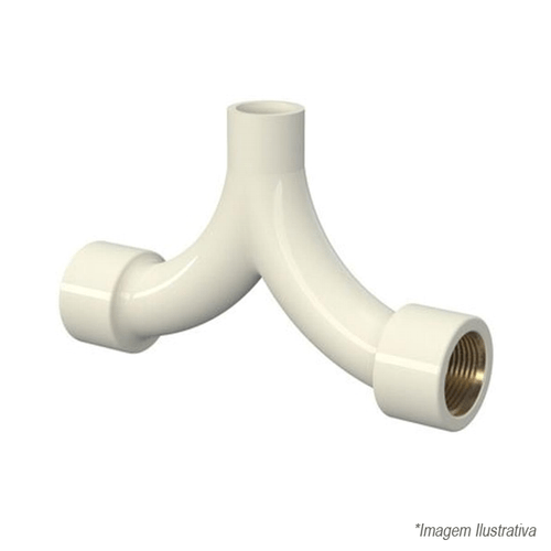 Tê CPVC Misturador de Transição Aquatherm 22 X 3/4´  Tigre