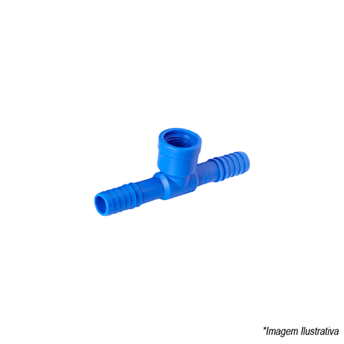 Tê polietileno 1/2´ Rosca Interna 0215-1 AgroRep