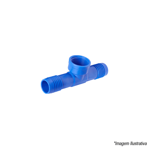 Tê polietileno 1´ Rosca Interna 0217-8 AgroRep