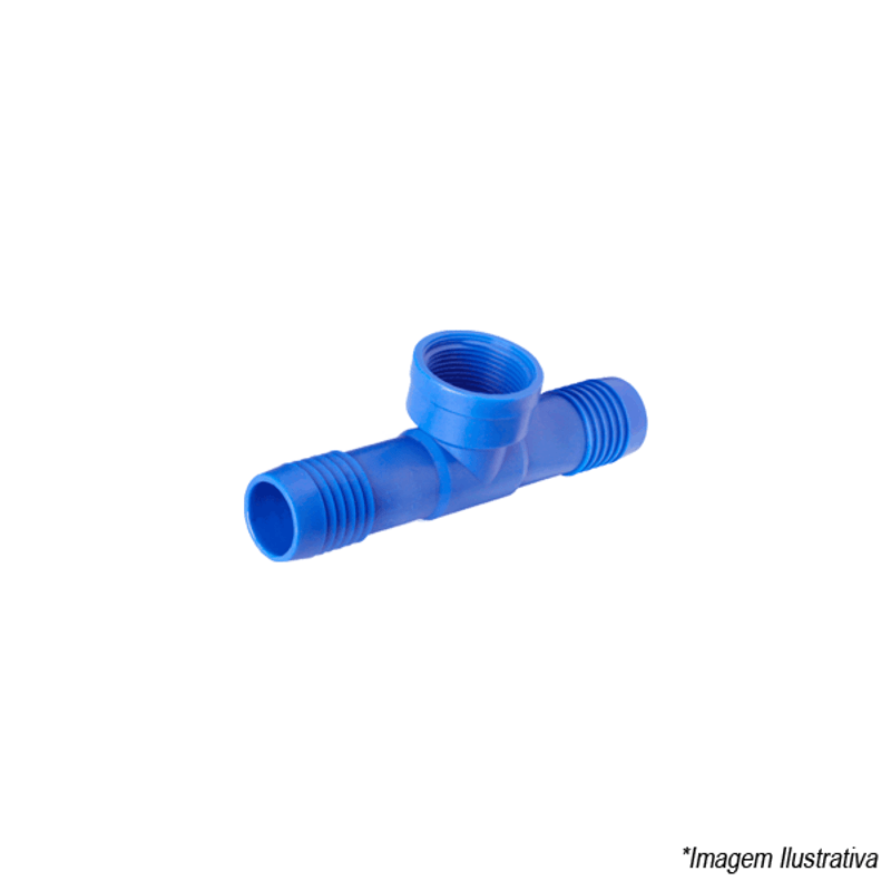 Tê polietileno 1 1/4´ Rosca Interna 0218-6 AgroRep Tê polietileno 1 1/4´ Rosca Interna 0218-6 AgroRep