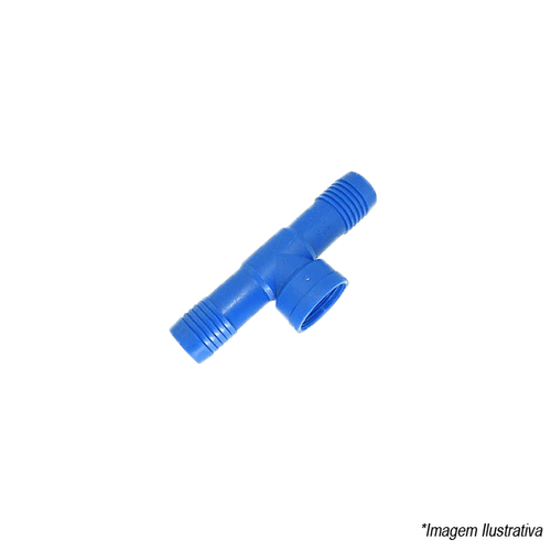 Tê polietileno 1 1/2 Rosca Interna 0219-4 AgroRep