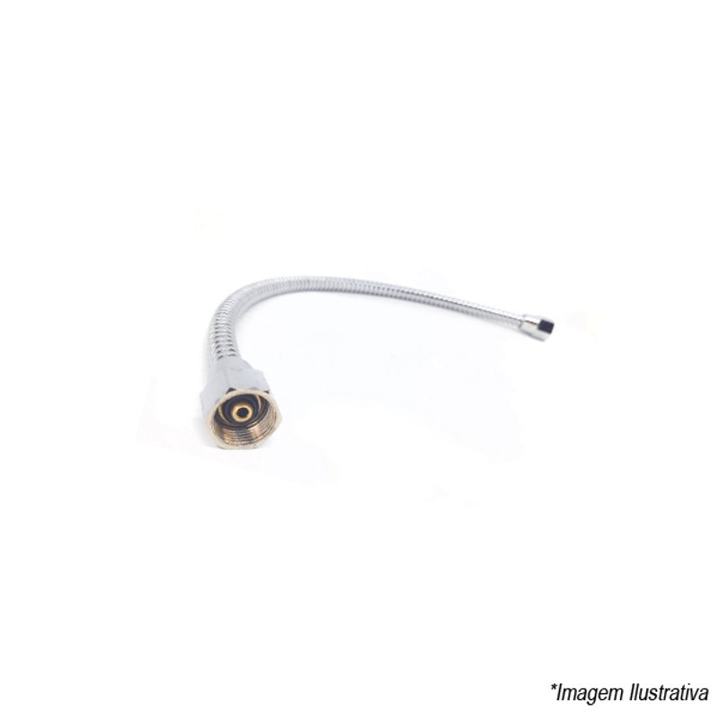 Engate  Flexível Europa 5/8´ 80cm - Mundial Engate  Flexível Europa 5/8´ 80cm - Mundial