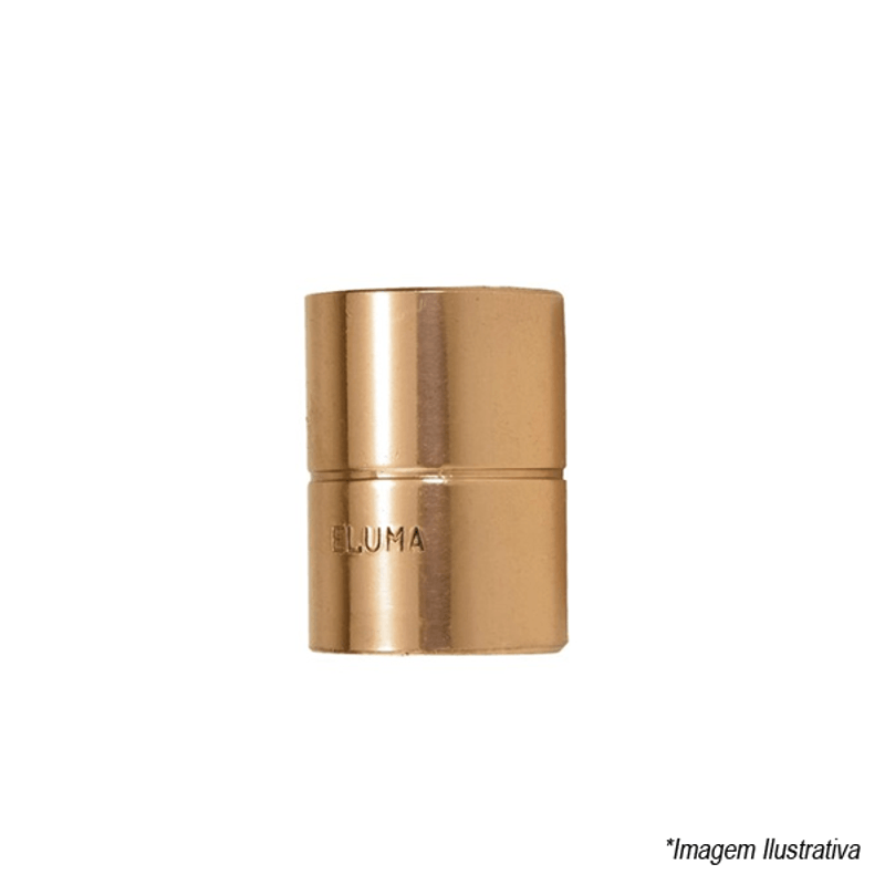 Luva Cobre 15mm 1/2´ - Eluma Luva Cobre 15mm 1/2´ - Eluma