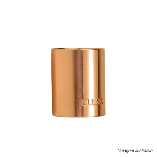 Luva Cobre Passante 22mm  3/4´ - Eluma