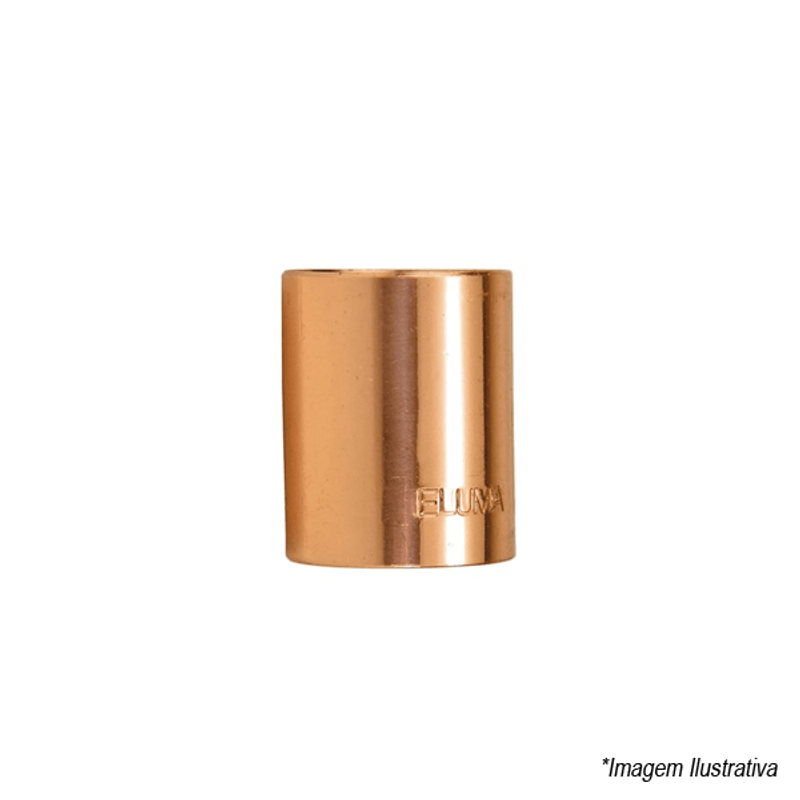 Luva Cobre Passante 28mm 1´ - Eluma Luva Cobre Passante 28mm 1´ - Eluma