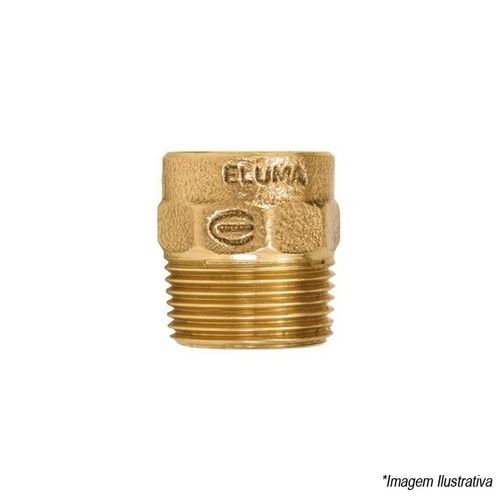 Conector Rosca x Macho Bronze 54x2´  Eluma