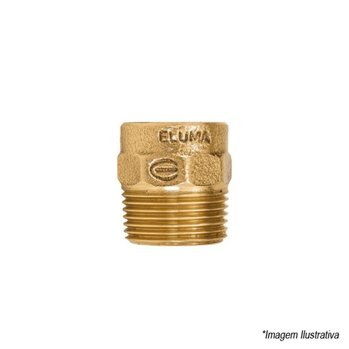 Conector Rosca x Macho Bronze 66x2.1/2´  Eluma