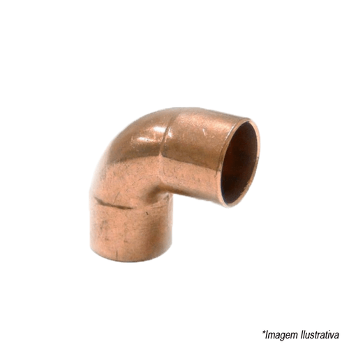 Cotovelo Cobre 90º 79mm  3´ - Eluma