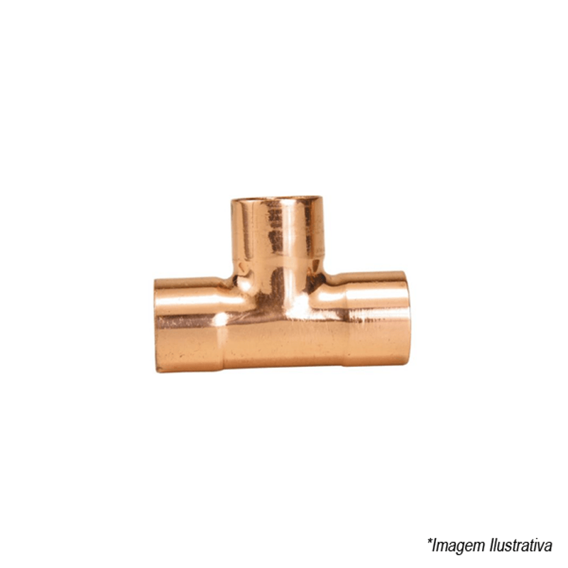 Tê Cobre 54mm  2´ - Eluma Tê Cobre 54mm  2´ - Eluma