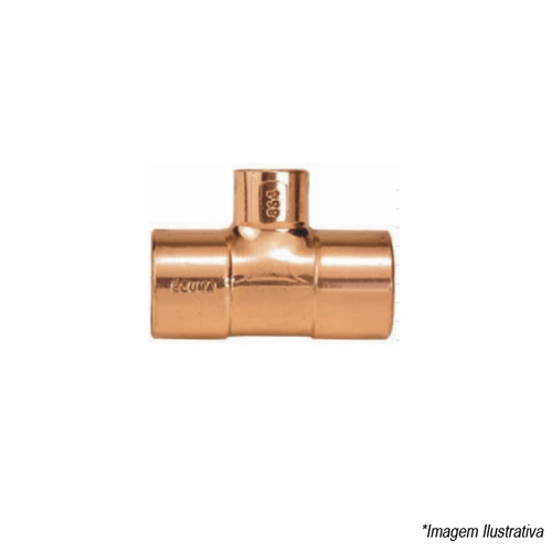 Tê Cobre RC 54x42mm  2´x1.1/2´ - Eluma