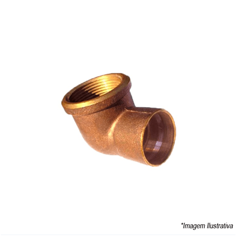 Cotovelo 90° Fêmea  22mm x 3/4´ - Eluma Cotovelo 90° Fêmea  22mm x 3/4´ - Eluma