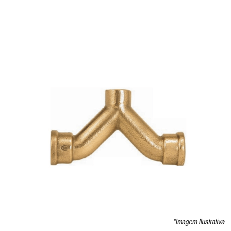 Tê Cobre Misturador 1/2´x15  Eluma Tê Cobre Misturador 1/2´x15  Eluma