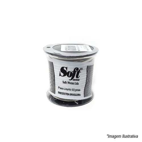 Solda 50x50 500g Fio 2,4mm SO50.Q24 Soft Metais