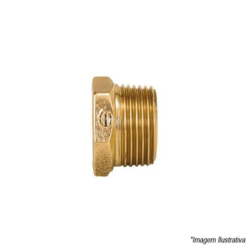 Bucha Bronze Rosca x Rosca 3/4´x1/2´  Eluma Bucha Bronze Rosca x Rosca 3/4´x1/2´  Eluma