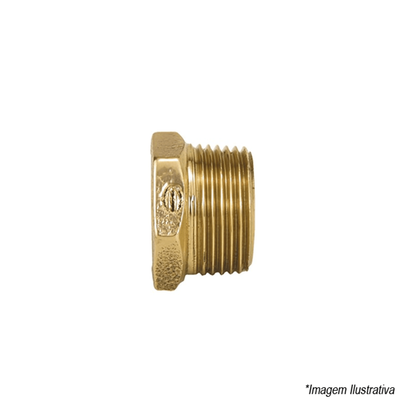 Bucha Bronze Rosca x Rosca 1´x3/4´  Eluma