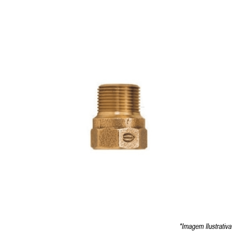 Prolongador Bronze Invertido 1/2´x3/4´  Eluma Prolongador Bronze Invertido 1/2´x3/4´  Eluma