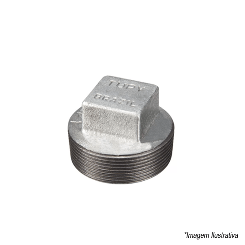 Bujão Galvanizado 1 1/4´ 120107492 Tupy Bujão Galvanizado 1 1/4´ 120107492 Tupy